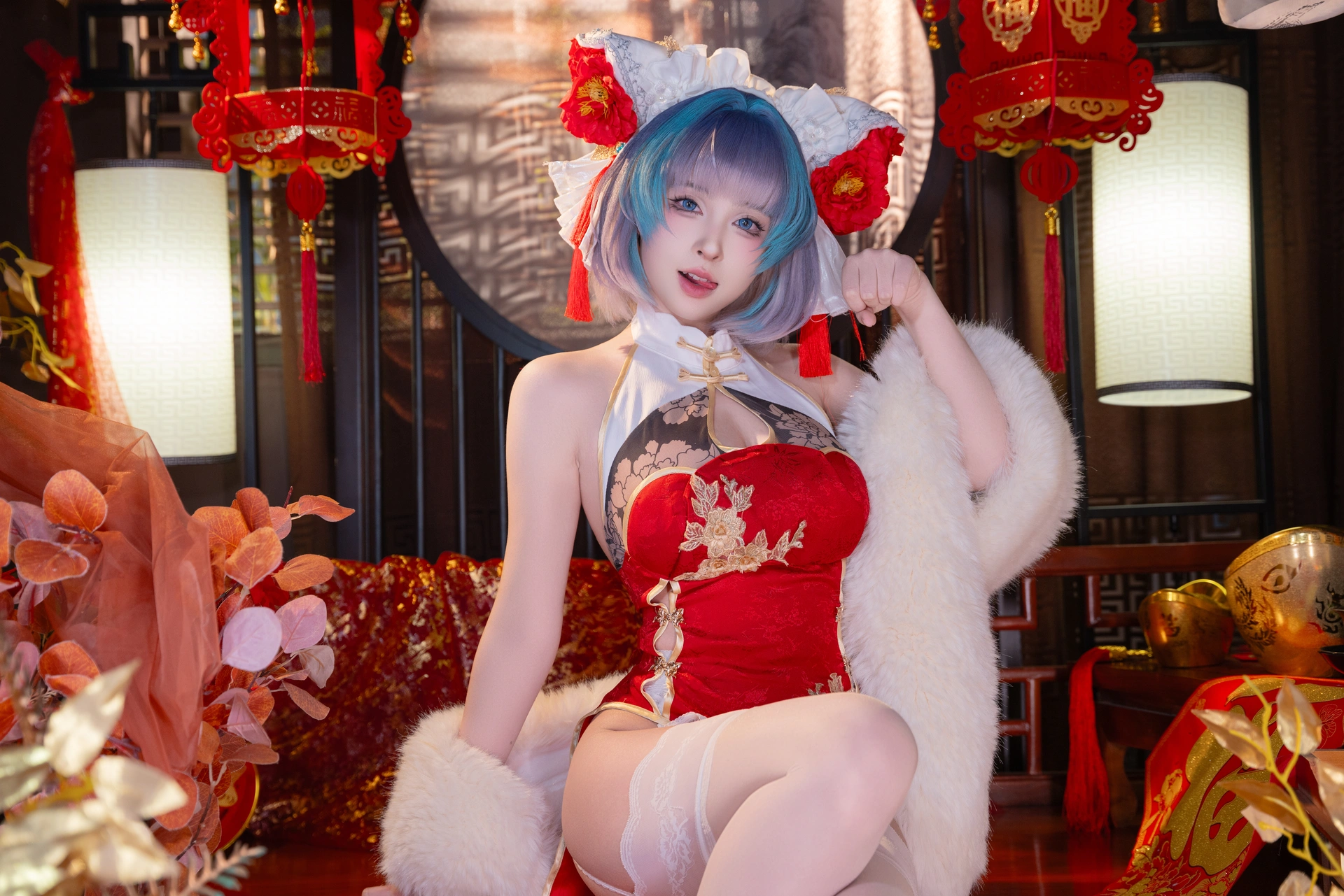 清水由乃 – NO.065 柴郡新春旗袍 1