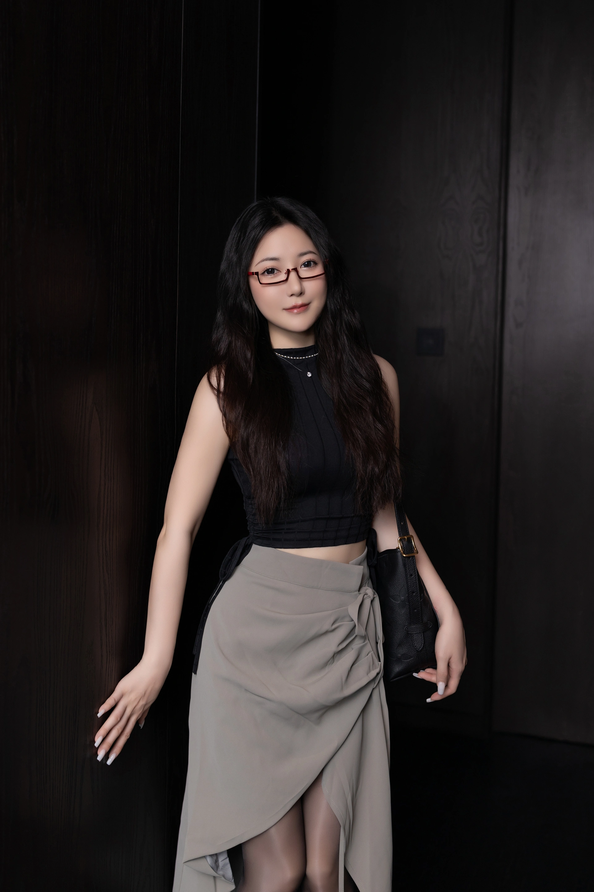 鱼子酱Fish（私拍）- NO.224《眼镜娘》写真 1