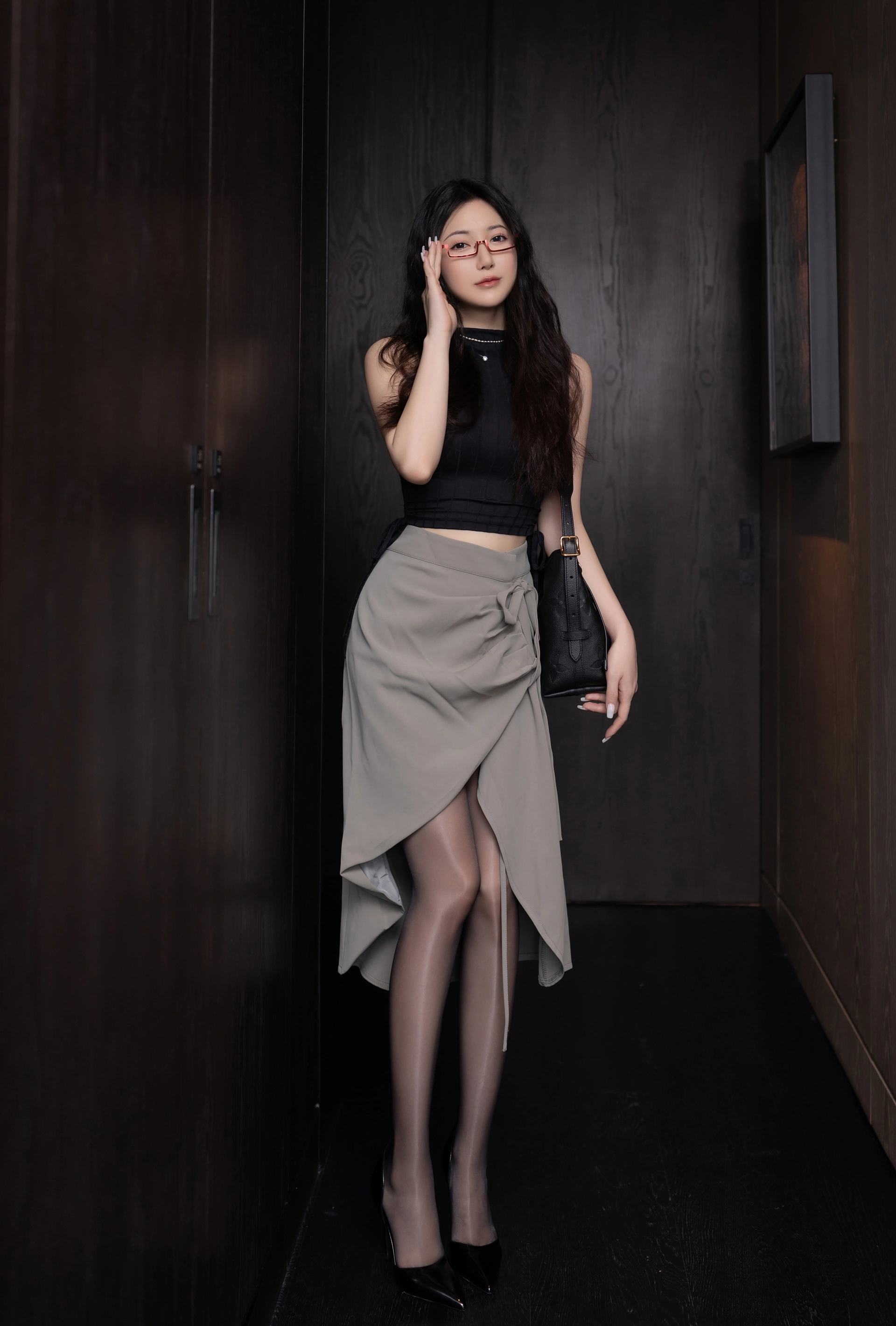 鱼子酱Fish（私拍）- NO.224《眼镜娘》写真 2