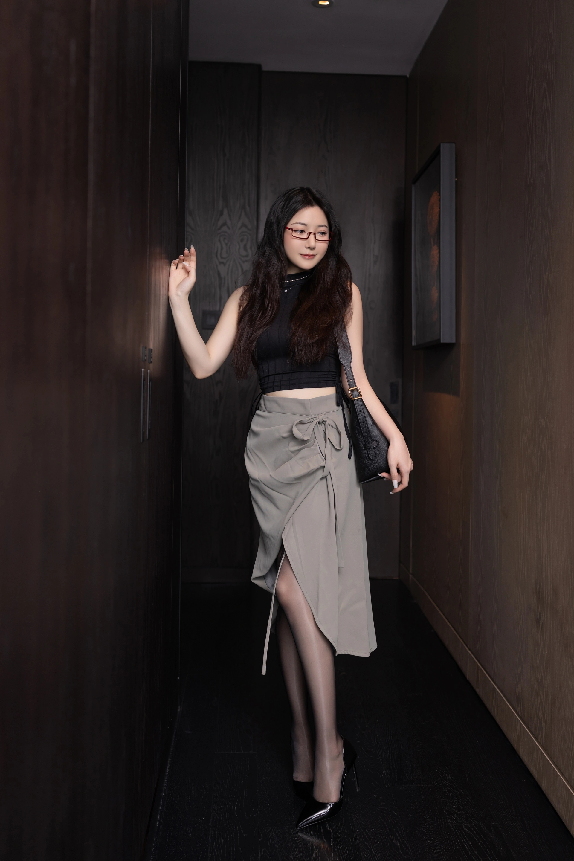 鱼子酱Fish（私拍）- NO.224《眼镜娘》写真 3